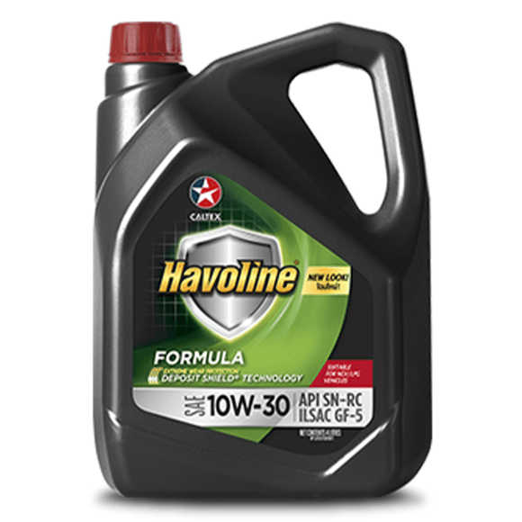 Caltex Havoline Formula SAE 10W-30 Mineral Oil 4L CNG/LPG